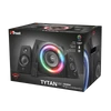 TRUST RGB-megvilágítású 2.1 hangszórókészlet 22944, GXT 629 Tytan RGB Illuminated 2.1 Speaker Set