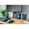 TRUST RGB LED-megvilágítású 2.0 hangszórókészlet 22948, Gemi RGB 2.0 Speaker Set - black