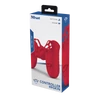 TRUST Szilikon védőtok 21214, GXT 744R Rubber Skin for PS4 controllers - red