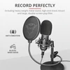 TRUST USB stúdiómikrofon 21753, GXT 252 Emita Streaming Microphone