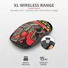 TRUST Vezeték nélküli csendes kattintású egér 23336, Sketch Silent Click Wireless Mouse - red