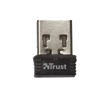 TRUST Vezeték nélküli érintős multimédiás billentyűzet 21268, Veza Wireless Keyboard with touchpad HU
