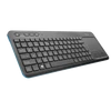 TRUST Vezeték nélküli érintős multimédiás billentyűzet 21268, Veza Wireless Keyboard with touchpad HU