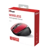 TRUST Vezeték nélküli tölthető egér 24019, Zaya Rechargeable Wireless Mouse - red