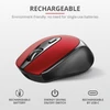 TRUST Vezeték nélküli tölthető egér 24019, Zaya Rechargeable Wireless Mouse - red