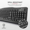TRUST Vezetékes Billentyűzet 20628, ClassicLine Keyboard HUN