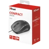 TRUST Vezetékes kompakt egér 20404, Ivero Compact Mouse