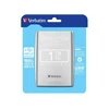 VERBATIM, 2,5" külső HDD, 1TB, USB 3.0, ezüst