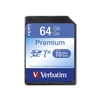 VERBATIM Memóriakártya, SDXC, 64GB, Class 10