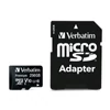 VERBATIM Memóriakártya, microSDXC, 256GB CL10/U1, 90/10 MB/s, adapter, "Premium"