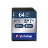 VERBATIM "PRO" Memóriakártya, SDXC, 64GB, Class 10 UHS-I, 90/45MB/sec