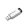 VERBATIM Pendrive, 64GB, USB 3.0, 100/35MB/sec, PC & MAC, GDPR, "SECURE DATA PRO", szürke