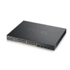 ZYXEL Switch 24x1000Mbps (24xPOE) + 4xGigabit kombó SFP+, Fémházas Menedzselhető, Rackes (24GbE POE port), XGS1930-28HP-