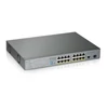 ZYXEL Switch 17x1000Mbps (16xPOE) + 1xGigabit SFP Rackes, GS1300-18HP-EU0101F