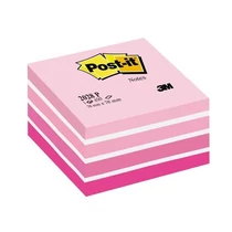 3M POSTIT Öntapadó jegyzettömb, 76x76 mm, 450 lap, , aquarell pink