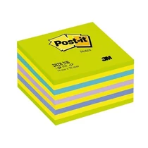 3M POSTIT Öntapadó jegyzettömb, 76x76 mm, 450 lap, , lollipop zöld