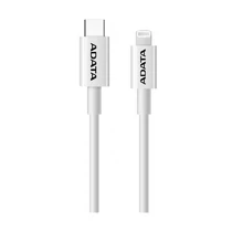ADATA kábel USB C- Lightning 1m műanyag fehér