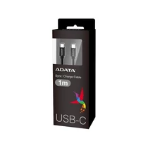 ADATA kábel USB TypeC - USB TypeC 1m műanyag fekete