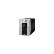 AEG UPS Protect A. (3+1 IEC13) 500VA (300 W) LINE-INTERACTIVE szünetmentes, torony, LCD - USB/RS232, +DIN-adapter