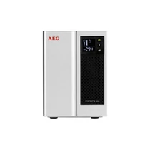 AEG UPS Protect B.1500 (6+2 IEC13) 1500VA (900W) LINE-INTERACTIVE szünetmentes, torony, +DIN-adapter