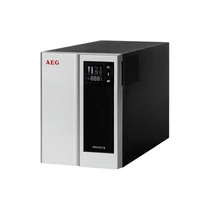 AEG UPS Protect B.750 (4 IEC13) 750VA (450 W) LINE-INTERACTIVE szünetmentes, torony - USB felügyelet, +DIN-adapter