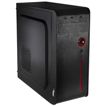 AKYGA Ház AK939BR MIDI ATX fekete USB3.0