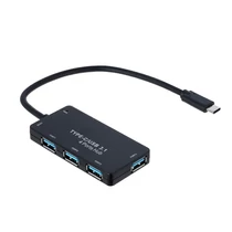AKYGA USB HUB 3.1, TypeC, 4 port