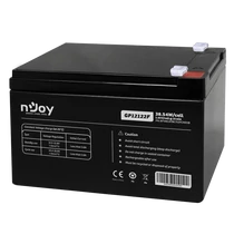 APC (NJOY) GP12122F Akkumulátor 12V/12Ah zárt, gondozásmentes Borne T2