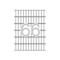 APLI Etikett, 12x30 mm, kerekített sarkú, A5 hordozón, , 990 etikett/csomag