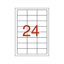 APLI Etikett, 64,6x33,8 mm, poliészter, időjárásálló, , 480 etikett/csomag
