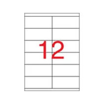 APLI Etikett, univerzális, 105x48 mm, , 1200 etikett/csomag