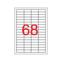 APLI Etikett, univerzális, 48,5x16,9 mm, , 6800 etikett/csomag