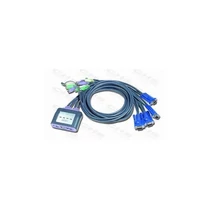 ATEN KVM Switch 4PC PS/2 /AUDIO+kábel CS-64AA