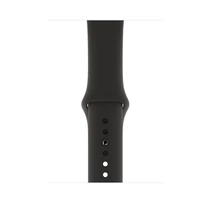 Apple Watch 44mm Band: Black Sport Band - M/L & X/L