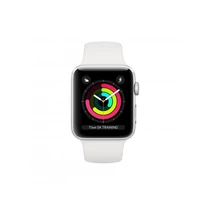Apple Watch Series 3 GPS, 38mm Silver Aluminium Case with White Sport Band