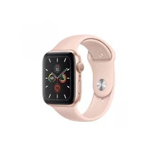 Apple Watch Series 5 GPS, 40mm Gold Aluminium Case with Pink Sand Sport Band - 2019