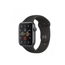 Apple Watch Series 5 GPS, 40mm Space Grey Aluminium Case with Black Sport Band - 2019