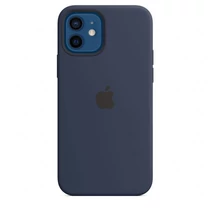 Apple iPhone 12/12 Pro Silicone Case with MagSafe - Deep Navy