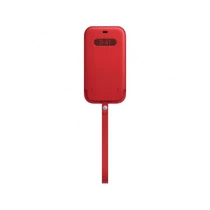 Apple iPhone 12 Pro Max Leather Sleeve with MagSafe - (PRODUCT)RED