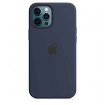 Apple iPhone 12 Pro Max Silicone Case with MagSafe - Deep Navy