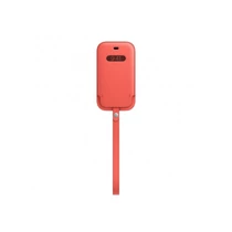 Apple iPhone 12 mini Leather Sleeve with MagSafe - Pink Citrus