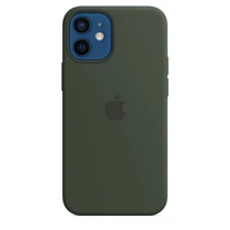 Apple iPhone 12 mini Silicone Case with MagSafe - Cypress Green (Seasonal Fall 2020)