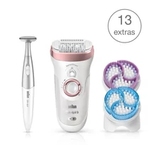 BRAUN Silk-épil 9 SkinSpa SensoSmart™ 9/980 epilátor, rose gold – 4 az 1-ben rendszer, 13 kiegészítővel