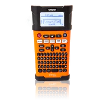 BROTHER Címkenyomtató PTE300VP, kézi (ipari), thermál, 20mm/mp, 180dpi, QWERTY billenytűzet, TZe/HGe szalag, LCD kijelző