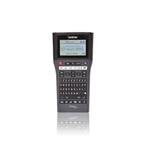 BROTHER Címkenyomtató PT-H500, kézi, QWERTY billentyűzet, TZe szalag: 3,5-24mm, 30mm/sec, háttér világítású grafikus LCD