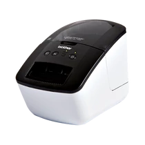 BROTHER Címkenyomtató QL-700, asztali, thermál, 93 címke/perc, 150mm/mp, USB, 300dpi, LED kijelző, DK címke
