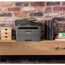 BROTHER Lézer MFP NY/M/S/F MFC-L2712DW, A4, mono, 30 lap/perc, WiFi/LAN/USB, ADF, duplex, 1200x1200dpi, 64MB