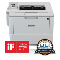 BROTHER Lézernyomtató HL-L6400DW, A4, mono, 50 lap/perc, WiFi/LAN/NFC/USB, duplex, 1200x1200dpi, 512MB