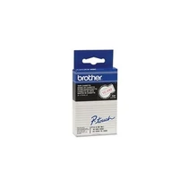 Brother szalag TC292 P-Touch, 9mm fehér alapon piros