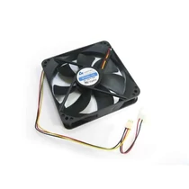 CHIEFTEC Ventilátor AF-1225S 12cm, Fekete